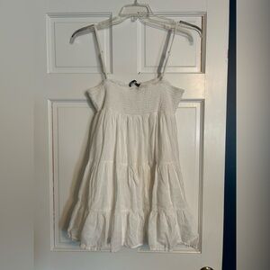 Zara short strapless dress white size M